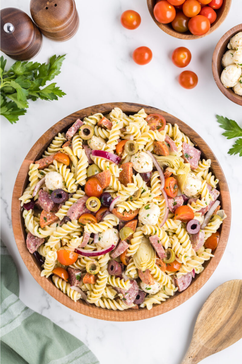 Antipasto Pasta Salad Crazy For Easy Recipes