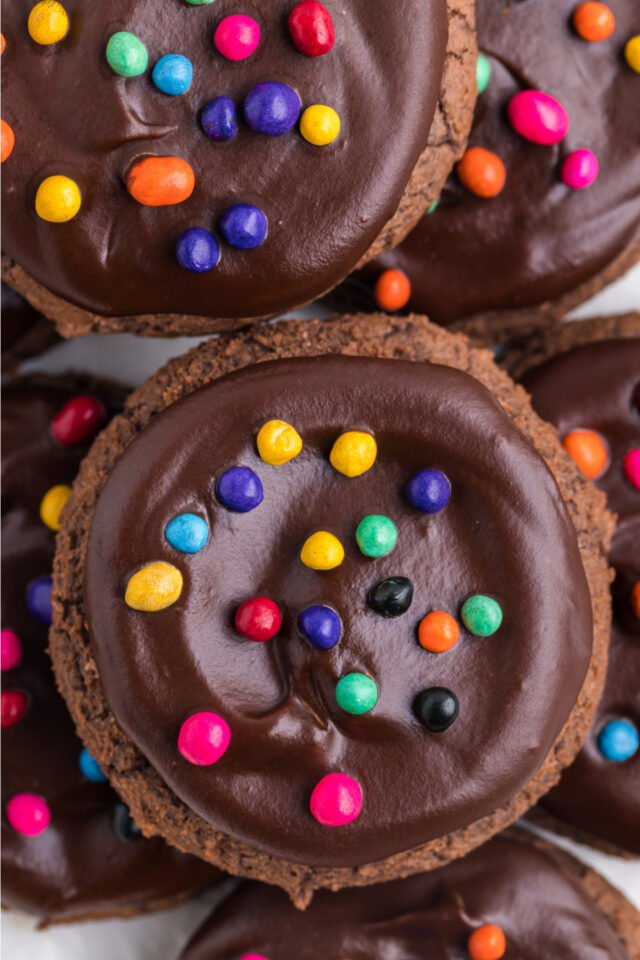 Cosmic Brownie Cookies - Crazy For Easy Recipes