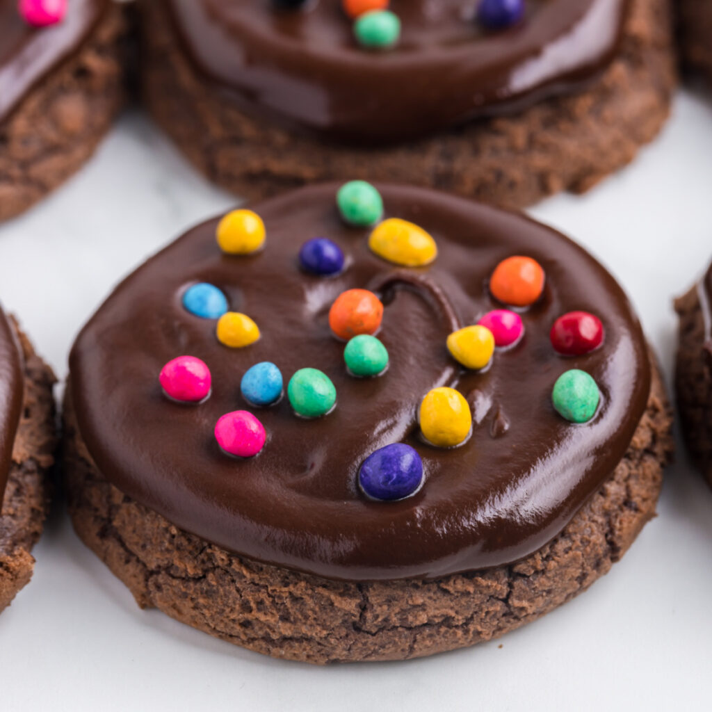 Cosmic Brownie Cookies - Crazy For Easy Recipes